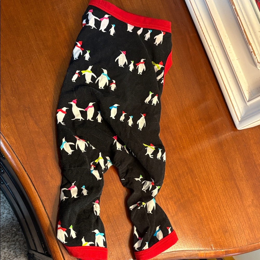 Wondershop Black and Red Dog PJ with Penguin Design small - Picture 2 of 3